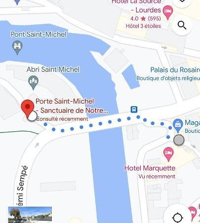 Chambre Chez Marie Et Didier 1 Minute A Pied Du Sanctuaire De لورد المظهر الخارجي الصورة